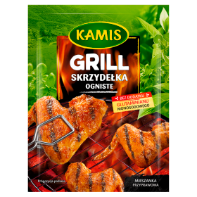 *Kamis Grill Skrzydełka Ogniste Mieszanka Przyprawowa 25 G