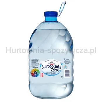 Woda Staropolanka Zdrój Woda Źródlana Lekko Gazowana 5 L <br>(Paleta 136 szt.) 