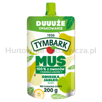 Tymbark Mus 100% Gruszka Jabłko Banan 200 G
