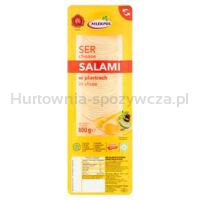 Mlekpol Ser Salami Plastry 800G