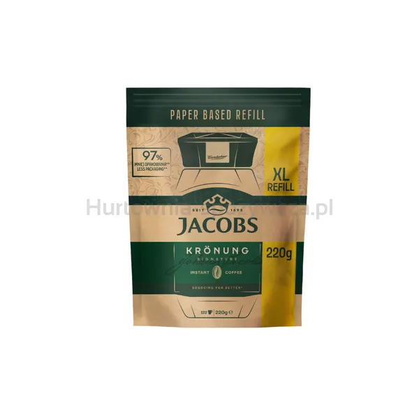 Jacobs Kawa Rozpuszczalna Krönung Dosypka 220G
