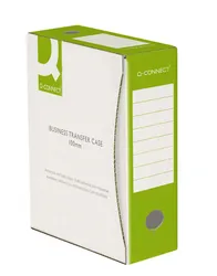 Pudło Archiwizacyjne Q-Connect, Karton, A4/100Mm, Zielone
