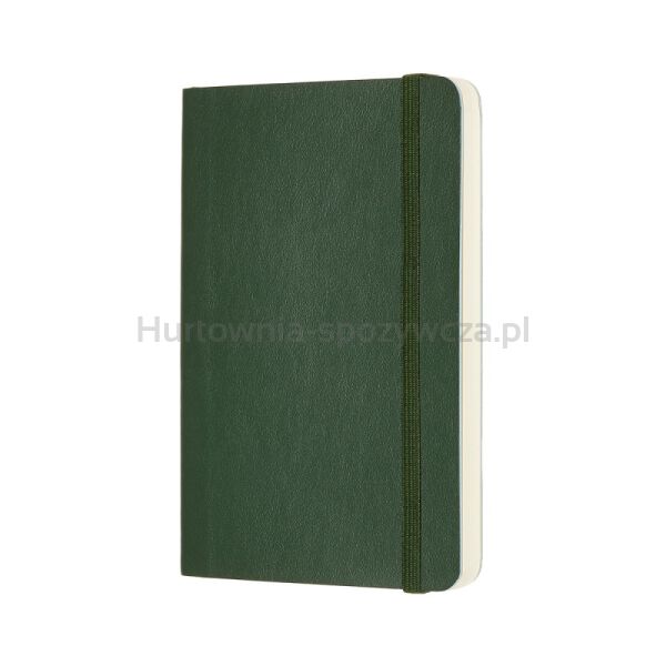 Notes MOLESKINE P (9x14cm), gładki, miękka oprawa, 192 strony, myrtle green - 2