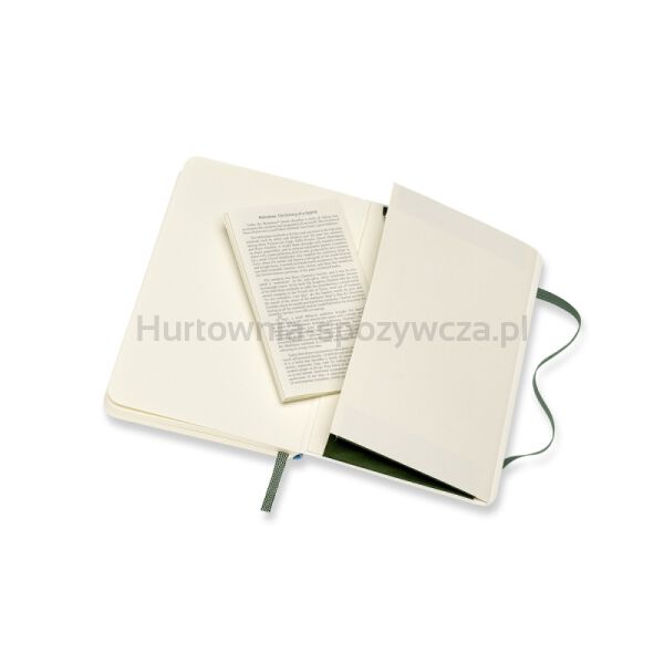 Notes MOLESKINE P (9x14cm), gładki, miękka oprawa, 192 strony, myrtle green - 5