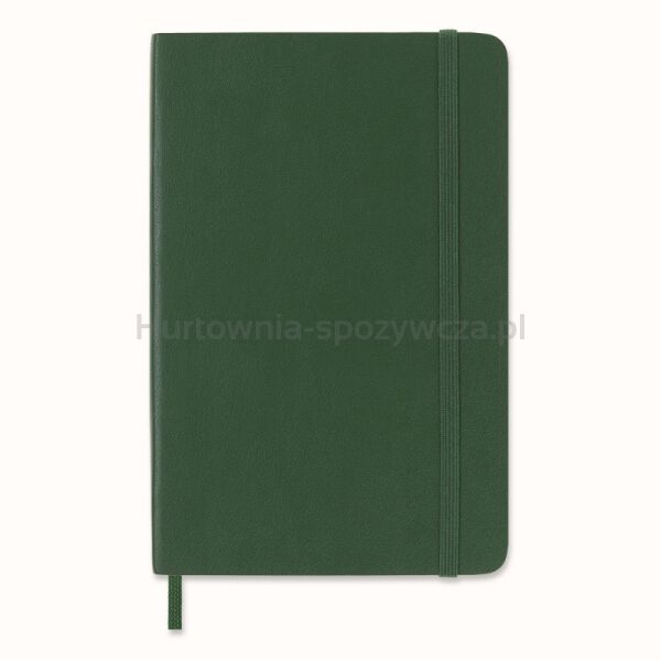 Notes MOLESKINE P (9x14cm), gładki, miękka oprawa, 192 strony, myrtle green - 9