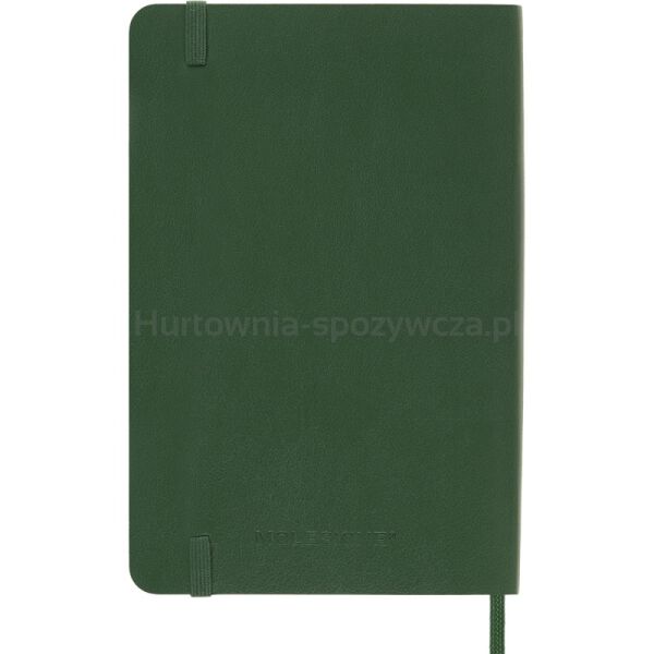 Notes MOLESKINE P (9x14cm), gładki, miękka oprawa, 192 strony, myrtle green - 10