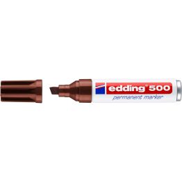 Edding Marker permanentny e-500 2-7 mm, brązowy 