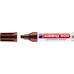 Edding Marker permanentny e-500 2-7 mm, brązowy 