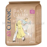 Cleanic Podpaski Na Dzień Pure Cotton 10 Szt.