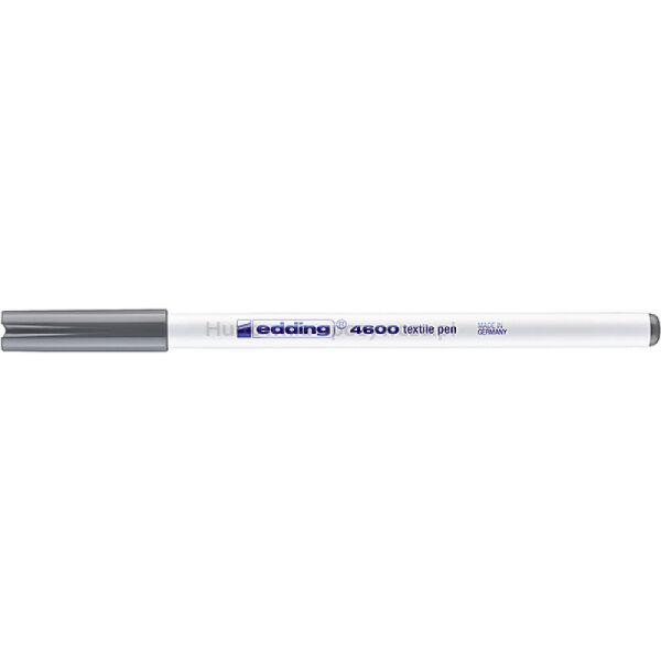 Pisak tekstylny e-4600 EDDING, 1 mm, szary - 3