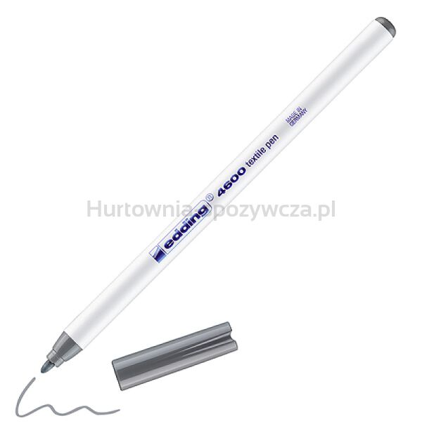 Pisak tekstylny e-4600 EDDING, 1 mm, szary