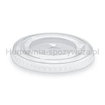 Guillin przykrywki PET wypukłe z otworem na słomkę do kubków 78MM - 50 SZT