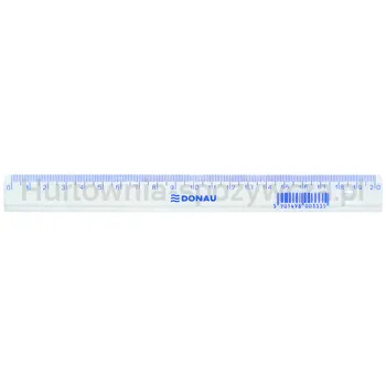 Donau Linijka 20cm zawieszka transparentna