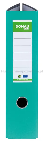 Segregator Donau Eco, A4/80Mm, Zielony