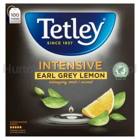 Tetley Herbata Intensive Earl Grey Lemon 100 Torebek X 2G