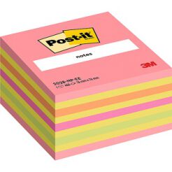 Kostka Samoprzylepna Post-It (2028-Np), 76X76Mm, 1X450 Kart., Cukierkowa Różowa