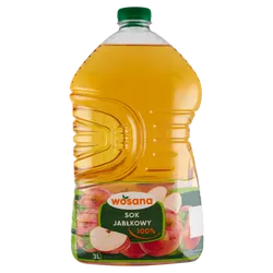 Wosana Sok 100% Jabłkowy 3 L