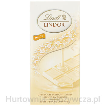 Lindor White Tablet 100G