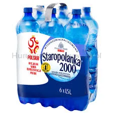 Staropolanka Woda 2000 Woda Lekko Gazowana 1,5 Litra