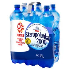Staropolanka Woda 2000 Woda Lekko Gazowana 1,5 Litra