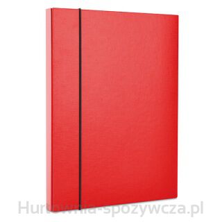 Teczka-Pudełko Z Gumką Office Products, Pp, A4/40, Czerwona