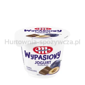 Mlekovita Wypasiony jogurt śmietankowy śliwka z czekoladą 200g