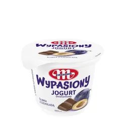 Mlekovita Wypasiony jogurt śmietankowy śliwka z czekoladą 200g