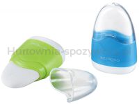 Temperówka KEYROAD Navy, plastikowa, pojedyncza, z gumką, pakowane na displayu, mix kolorów - 4