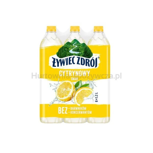 Woda Żywiec Zdrój Z Nutą Cytryny 1,2 L