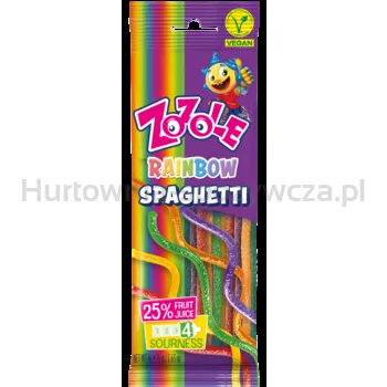Żelki Zozole Rainbow Spaghetti 75G Mieszko