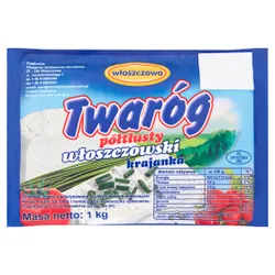 Włoszczowa Twaróg Półtłusty 1 Kg