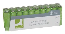 Q-Connect Baterie super-alkaliczne AA, LR06, 1,5V, 20szt.