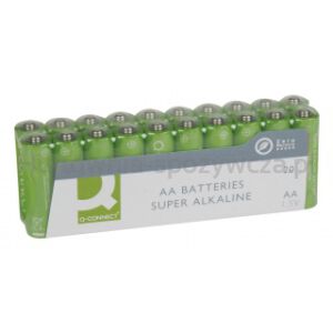 Q-Connect Baterie super-alkaliczne AA, LR06, 1,5V, 20szt.