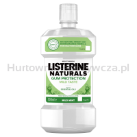 Listerine Płyn Do Płukania Jamy Ustnej Naturals Gum Protection Mild Taste 500 Ml