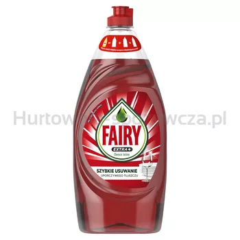Fairy Extra+ Owoce leśne Płyn do mycia naczyń.Najlepsza formuła Fairy przywierającego tłuszczu900ml
