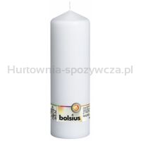 Bolsius Świeca Pieńkowa 250/78 Biała