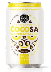 Woda kokosowa z sokiem z ananasa NFC 330 ml