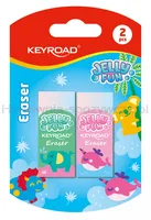 Gumka do ścierania KEYROAD Jelly Fun, ombre, 2 szt., blister, mix kolorów - 2