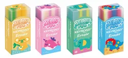 Gumka do ścierania KEYROAD Jelly Fun, ombre, 2 szt., blister, mix kolorów