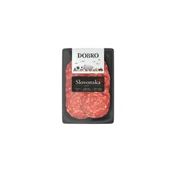 Dobro Salami Slovonska Plastry 80 G 