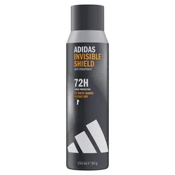Adidas Antyperspirant W Kulce Dla Mężczyzn Invisible Shield Bez Żółtych Plam I Białych Śladów, 150 Ml
