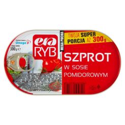 Era Ryb Szprot W Sosie Pomidorowym Eo 300 G
