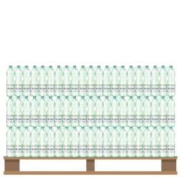 Woda Muszyna 1,5 L Gazowana <br>(Paleta 426 szt.)