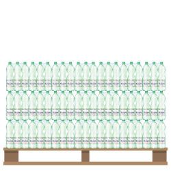 Woda Muszyna 1,5 L Gazowana <br>(Paleta 426 szt.)