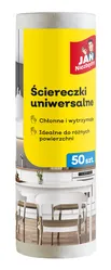 Jan Niezbędny Ściereczki Na Rolce Białe 50 Sztuk