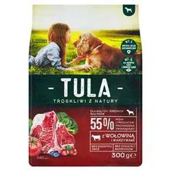 Karma Pies Tula Sucha Wołowina Warzywa 300 G Mw Dobry Wybór