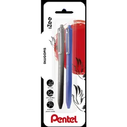 Długopis Pentel Izee Bx467 Czarny + Niebieski 2 Sztuki