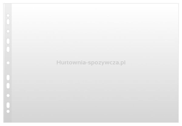 Koszulka na dokumenty DONAU, PP, A3 poziome, groszkowe, 120mikr.