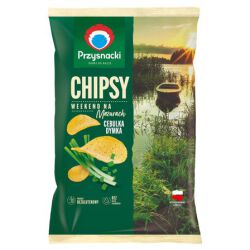 Przysnacki chipsy Weekend na Mazurach o smaku cebulki dymki