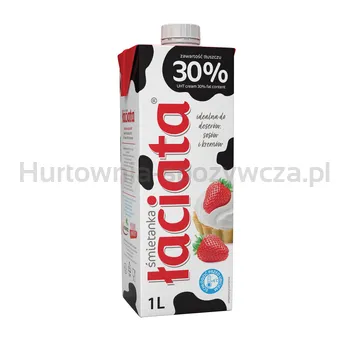 Łaciata Śmietanka UHT30% Karton 1L